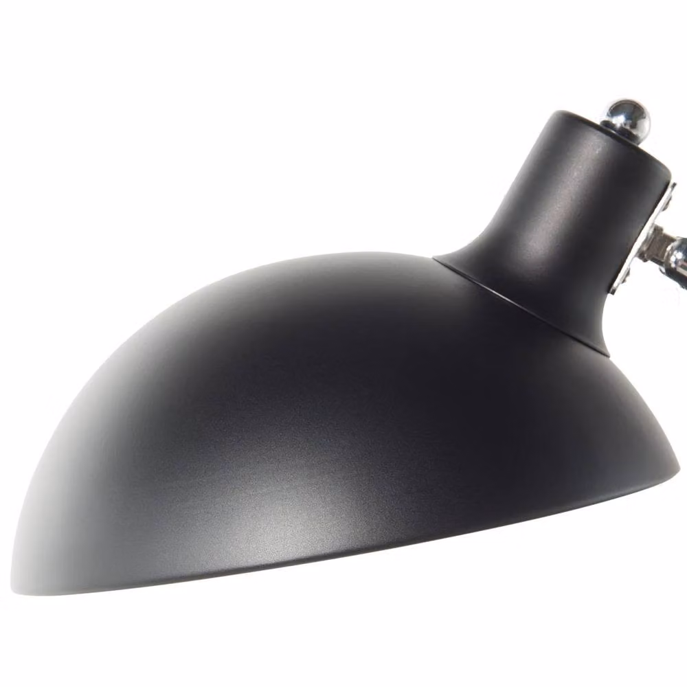 Wyld and Coco Black Metal Industrial Desk Lamp with Adjustable Arm – 3