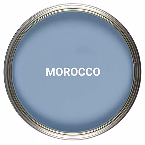 Vintro Morocco Blue Matt Emulsion Chalk Finish Wall and Ceiling Paint, 2.5 l – 3