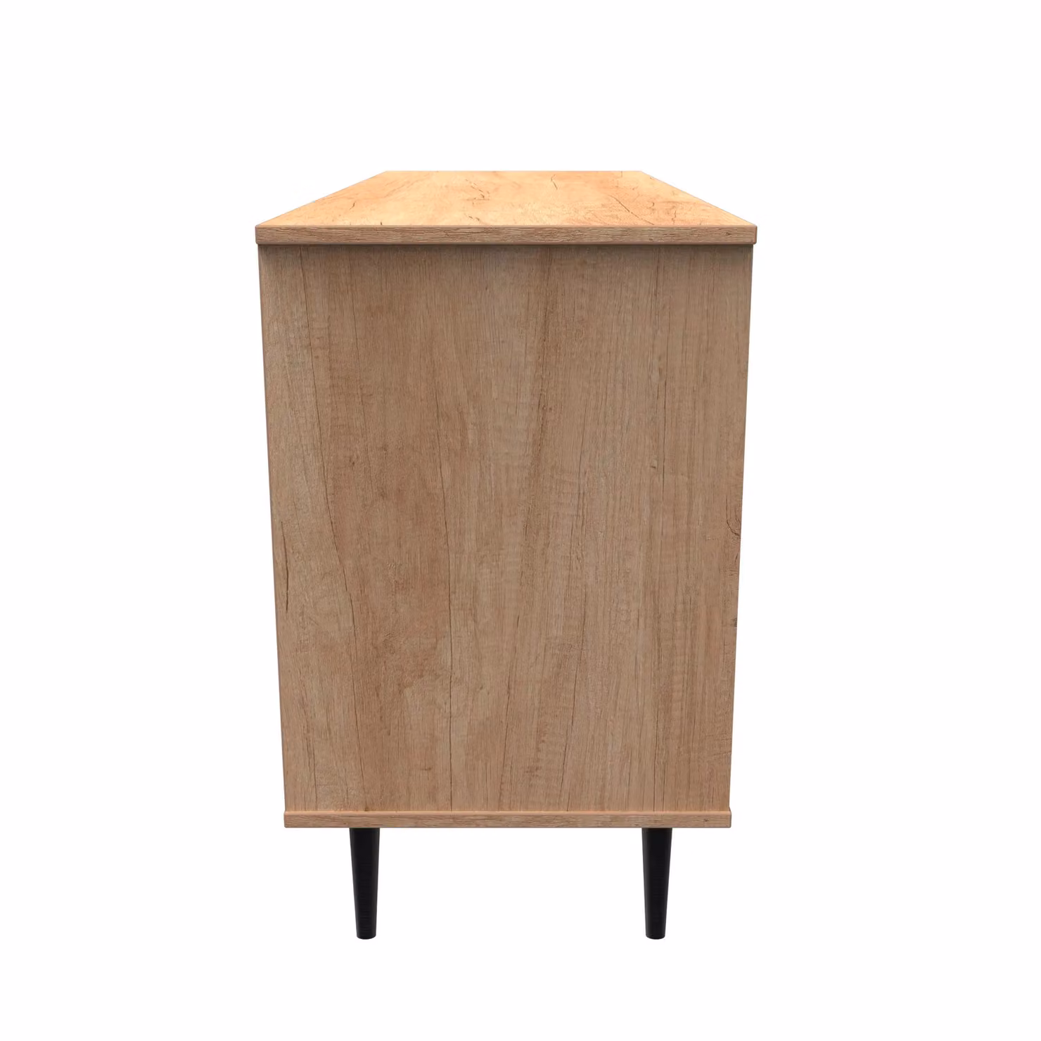 Ready Assembled 2 U Fuji 6 Drawer Wide Chest in Natural Wood Finish – 2