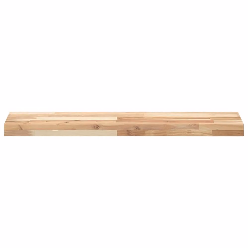 Berkfield Home Rectangular Solid Wood Acacia Table Top, Brown, W: 100 cm, D: 20 cm, H: 4 cm – 2