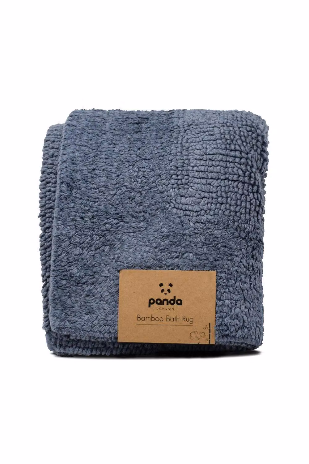 Panda London Antibacterial Bamboo and Cotton Bath Rug in Navy Blue – 2
