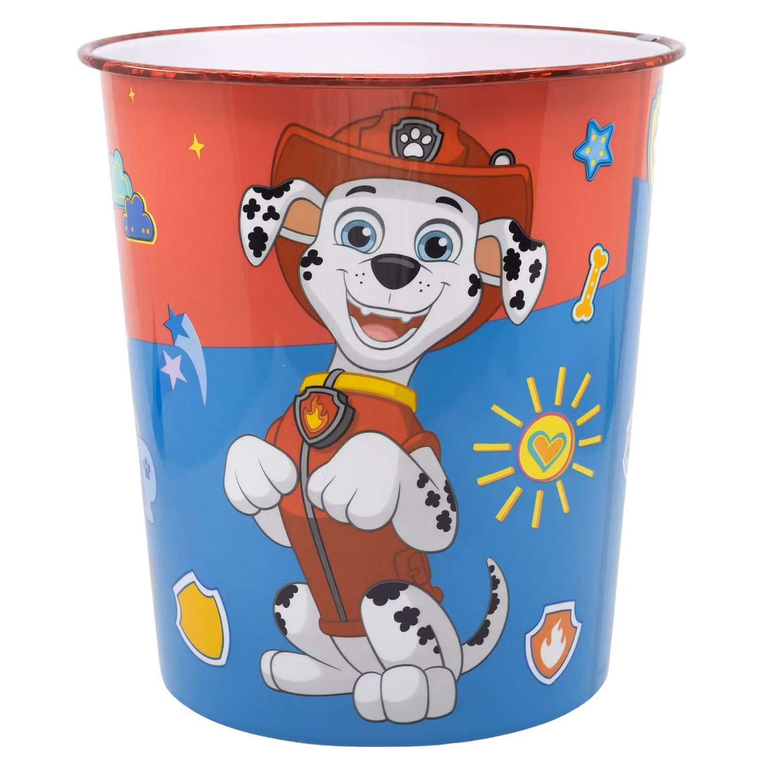 Paw Patrol Multicolour Metal Waste Bins, Set of 2 – 2