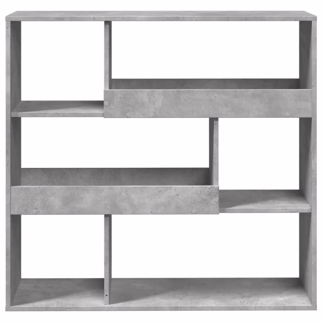 Berkfield Home Room Divider in Concrete Grey, W/D/H: 100 x 33 x 94.5 cm – 4