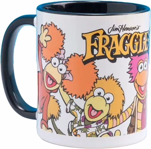 Fraggle Rock Porcelain Mug in White