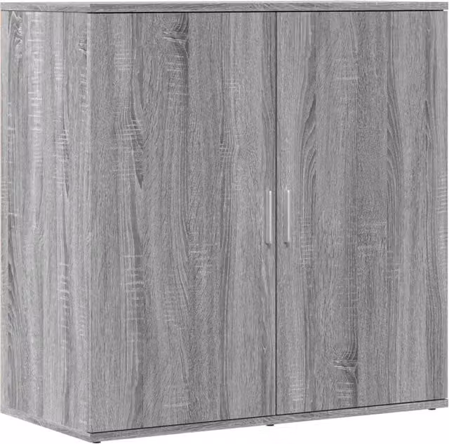 Berkfield Home Grey Sonoma Modern Sideboard in Engineered Wood W/D/H: 79 x 38 x 80 cm