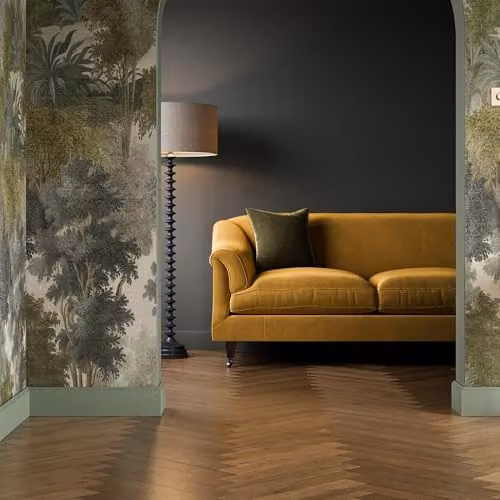 Superfresco Easy Sylva Forest Green Nature Floral Wallpaper Roll – 2