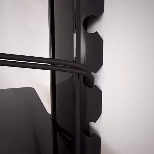 AVF AS300 AV Triple Shelf Accessory in Black – 4