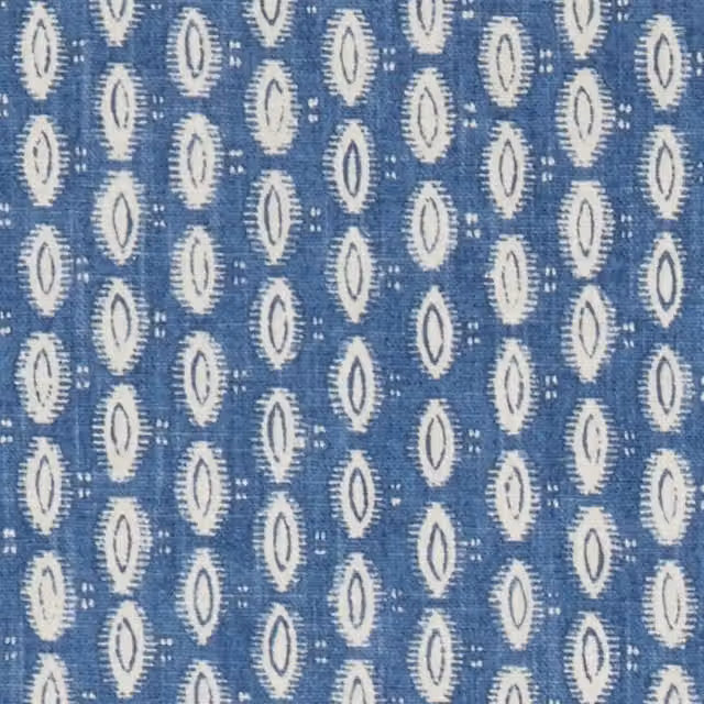 iLiv Maala Fabric Batik in Blue
