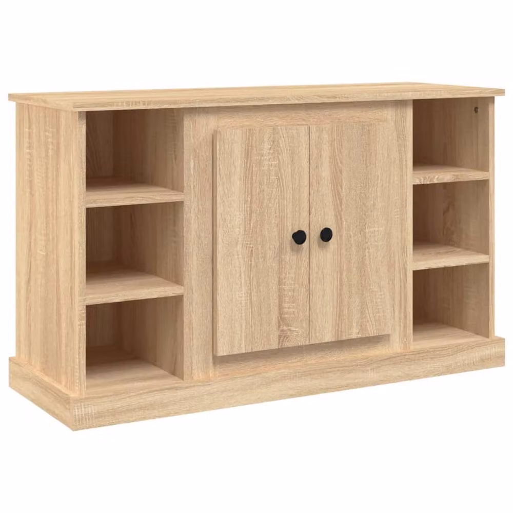 Berkfield Home Sonoma Oak Sideboard in Brown, W/D/H: 100 x 35.5 x 60 cm – 2