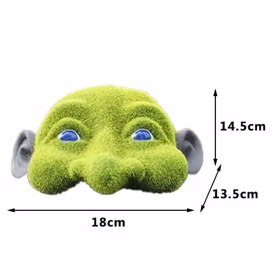 Marco Paul Green Resin Hedge Peaker Garden Ornament – 3