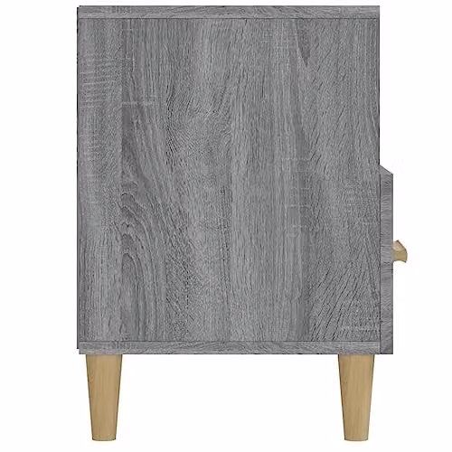 vidaXL Modern TV Cabinet in Grey Sonoma, W/D/H: 102 x 36 x 50 cm – 3