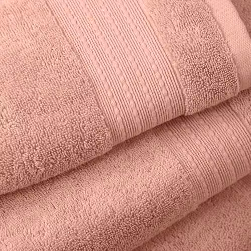 Bianca Supima Cotton Bath Sheet Pink W/D/H: 100 x 150 cm – 2