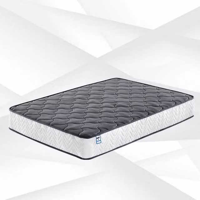 FLAVORA Grey Hybrid Single Orthopaedic Memory Foam Mattress, W/D/H: 90 x 200 cm – 1
