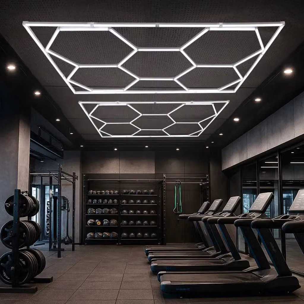 Monstershop Hexagon LED Lighting, 10 Pack, White – 3