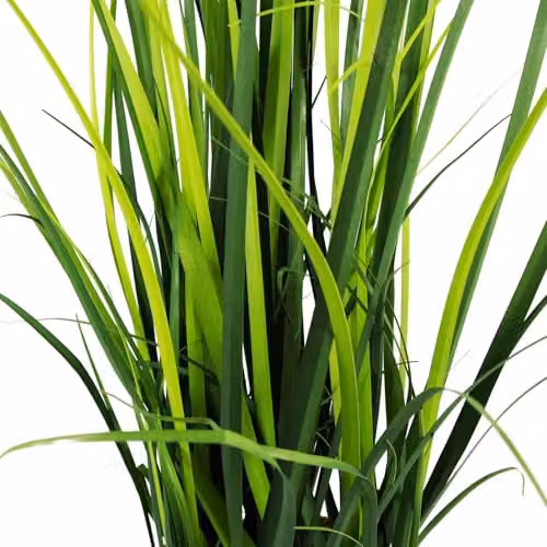 Leaf Design UK Green Artificial Grass Leaf Foliage Tabletop Plant – 3