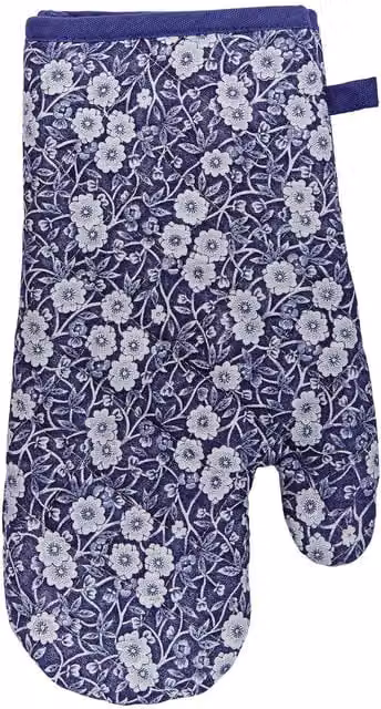Burleigh x Bedeck of Belfast Calico Single Oven Glove, Blue