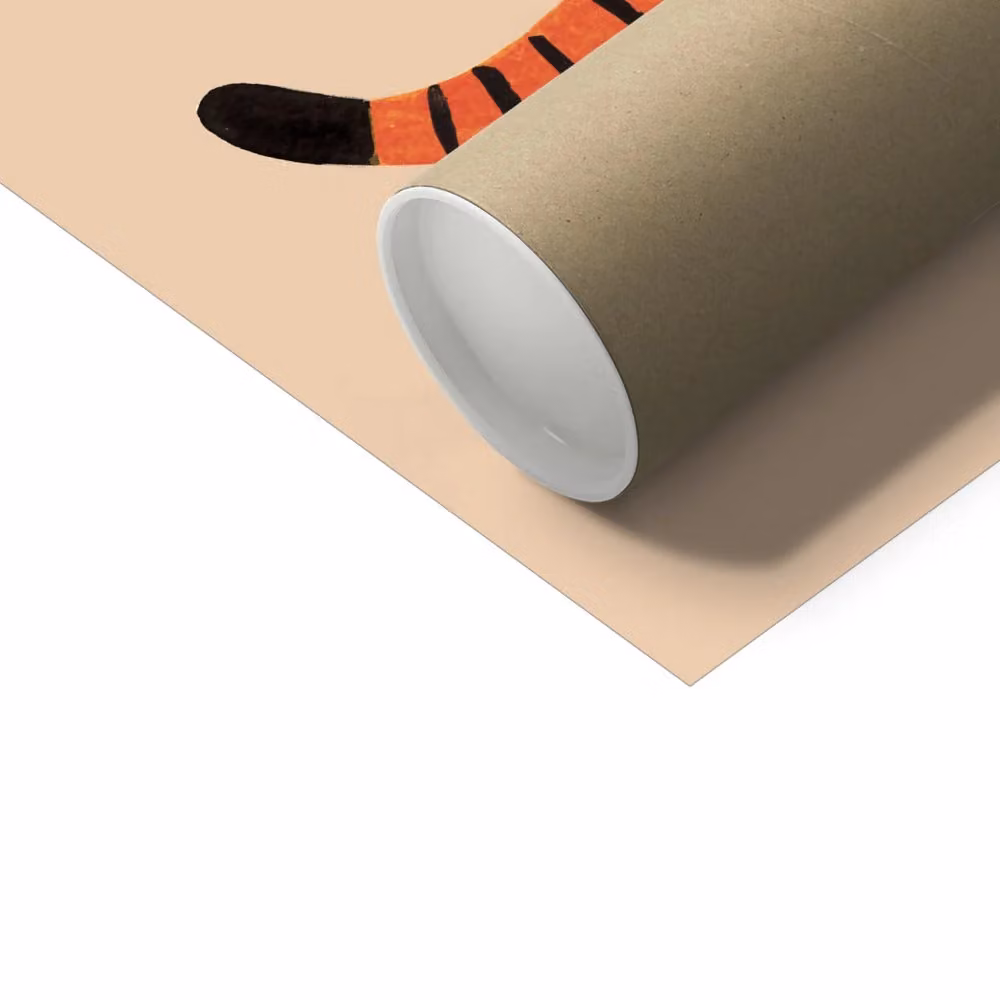 Kid of the Village Creative Cat Fine Art Paper Poster, Multicolour, W: 29.7 cm, H: 42.0 cm – 3