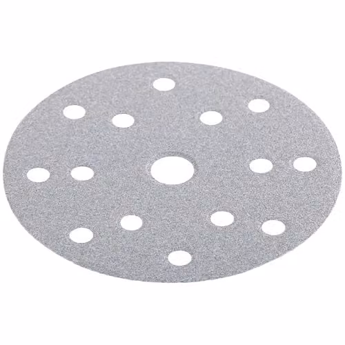 Flex Xtreme Universal Sandpaper Discs for Random Orbital Sanders, P100 Grit, 150mm, 25 Pack, Grey – 1