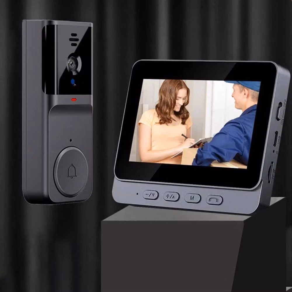 SPETLEK Wireless Video Doorbell in Black – 5