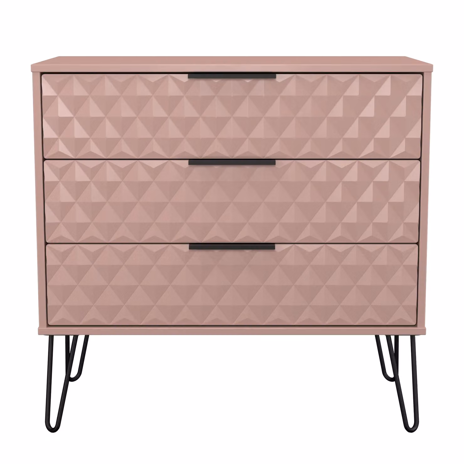2 U Islay 3 Drawer Chest in Dusty Pink – 2