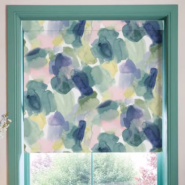 Bluebellgray Lochaber Translucent Made To Measure Roller Blind, Multicolour