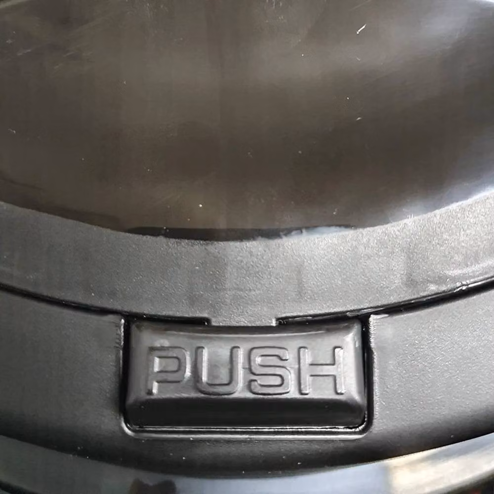 SPETLEK 45L Touch Top Bin in Black – 3