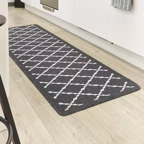 My Mat Arbor Stain Resistant Runner in Charcoal Grey, W: 67 cm, L: 200 cm – 2