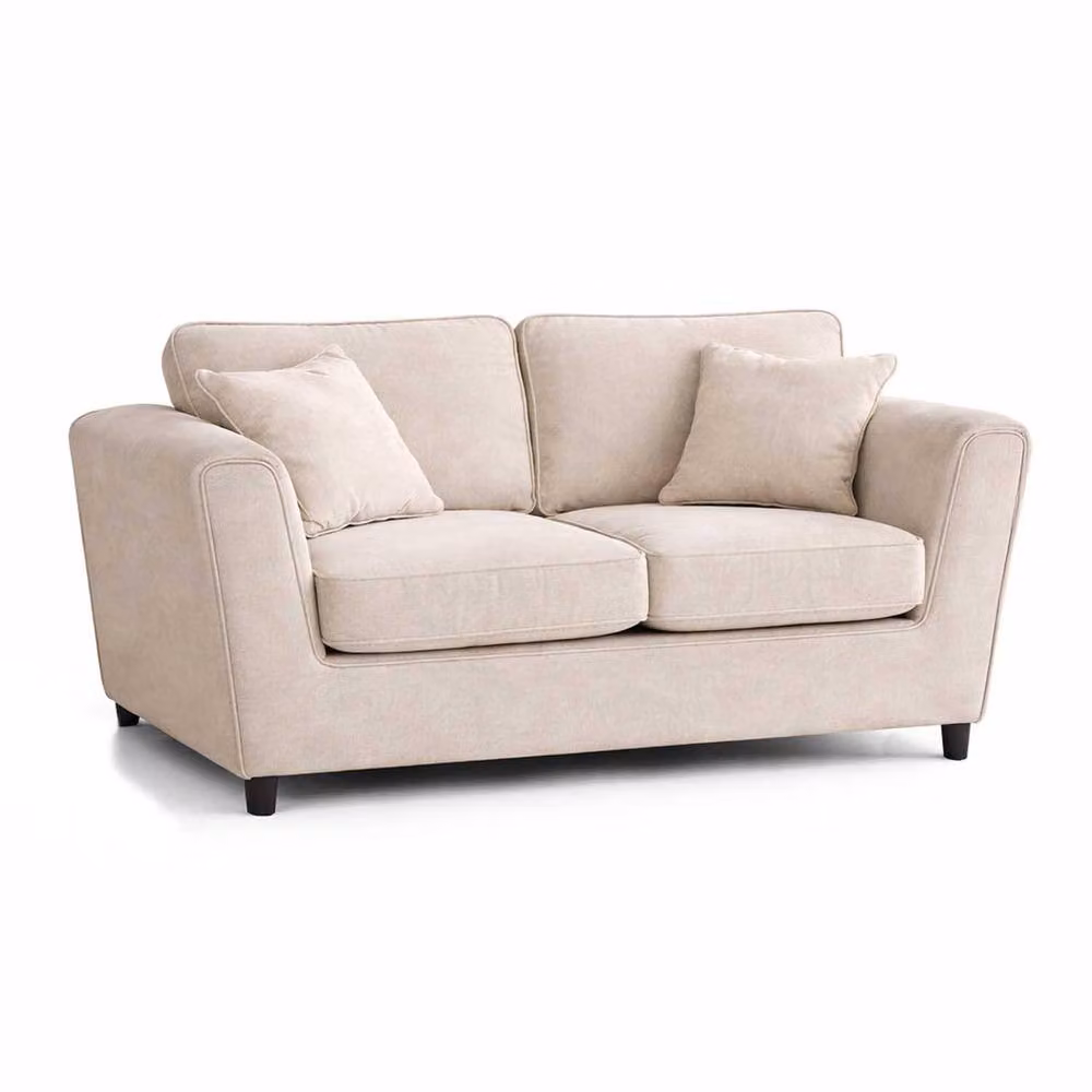 Furnishings For Less UK Ascot 3 + 2 Seater Sofa Set in Beige Chenille Fabric – 2