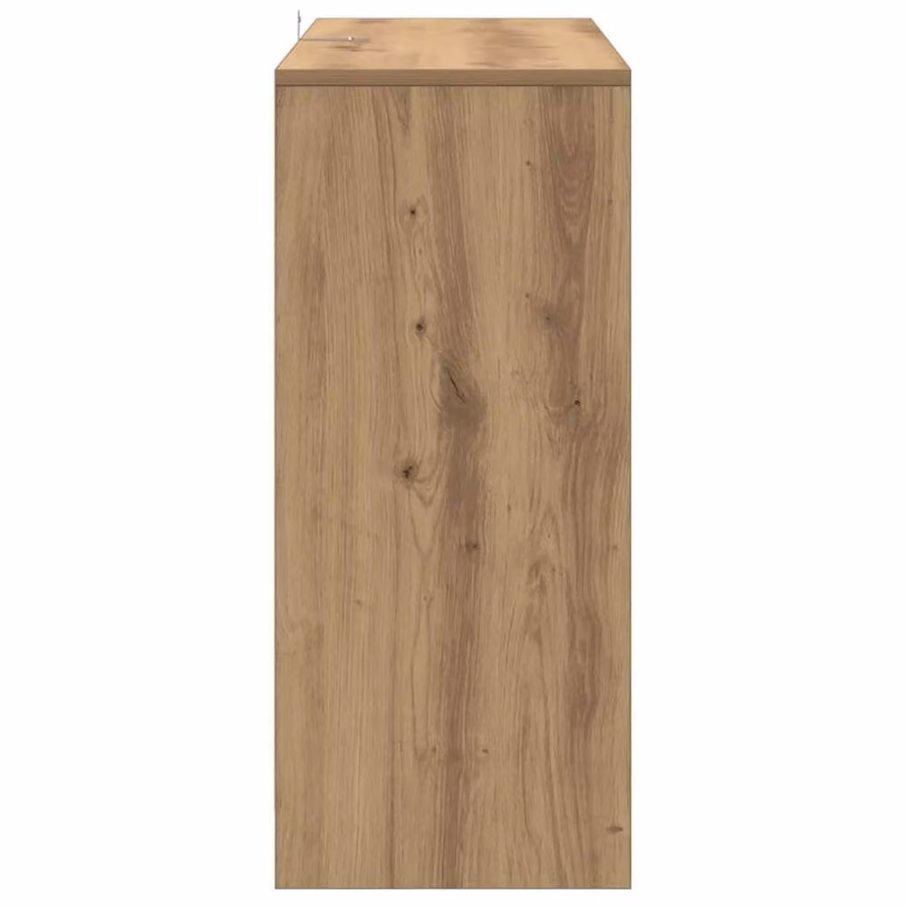 Berkfield Home Artisan Oak Sideboard in Brown, W/D/H: 102 x 33 x 75 cm – 2