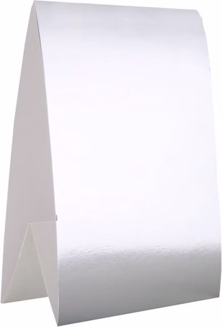 KDMD Silver Metallic Paper Table Numbers, Pack of 36, Silver