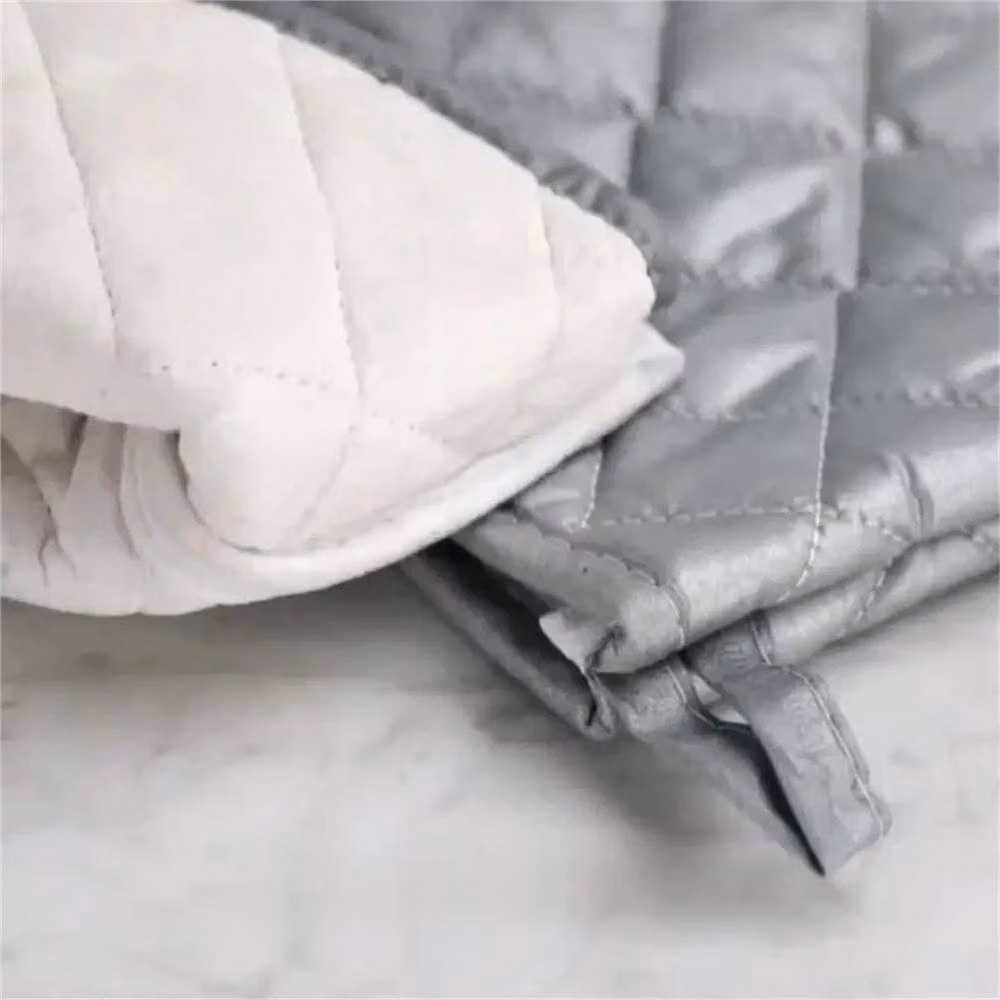 Nordara Extra Long Heat Resistant Cotton Oven Gloves, Grey, Pack of 2, Length: 55 cm – 2