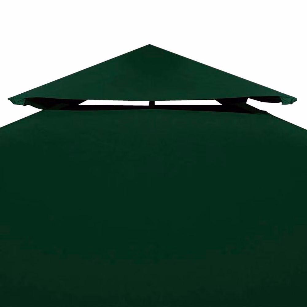 Berkfield Home Green PVC-Coated Gazebo Canopy Replacement, W x D: 3 x 3 m – 3