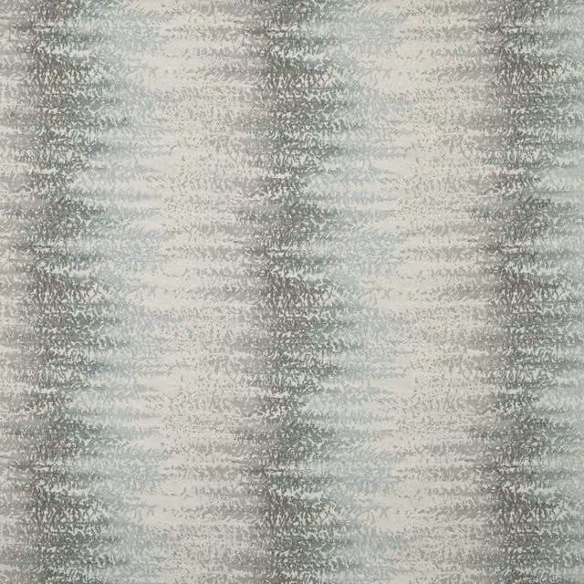 Terrys Byron Fabric Graphic Panel in Duck-Egg Blue, Silver and Grey
