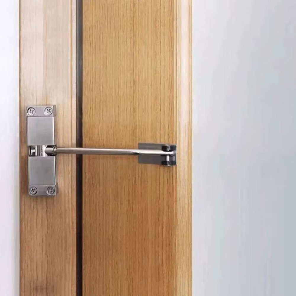 FLAVORA Silver Heavy Duty Matt Aluminium Alloy Door Gate Closer Spring Fire Rated Outdoor W: 520 mm, H: 10000 mm – 2