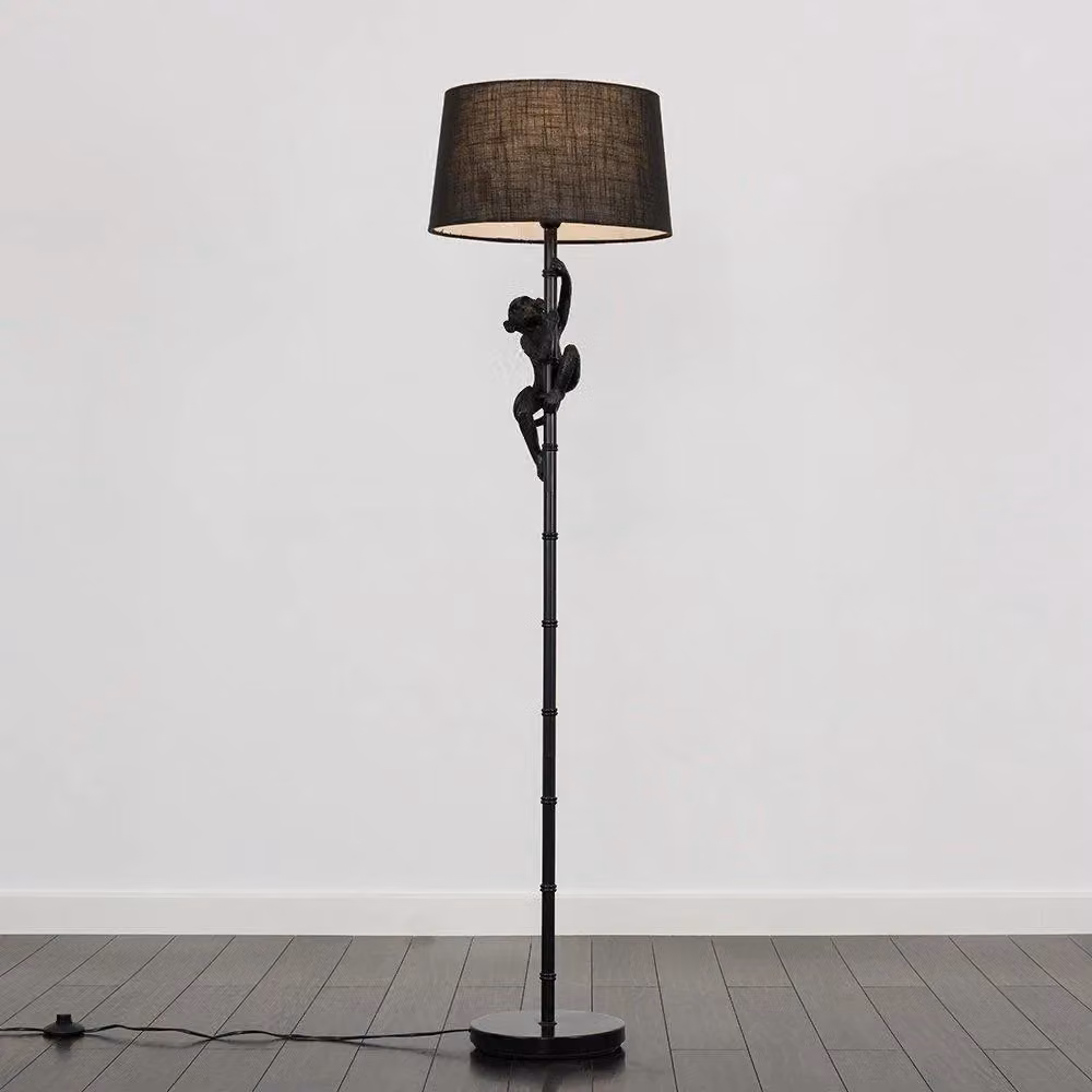 ValueLights George Monkey Black Floor Lamp – 2