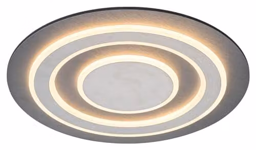 Globo Lighting Jayden LED Ceiling Light, Round, Anthracite and White, Diameter: 48 cm