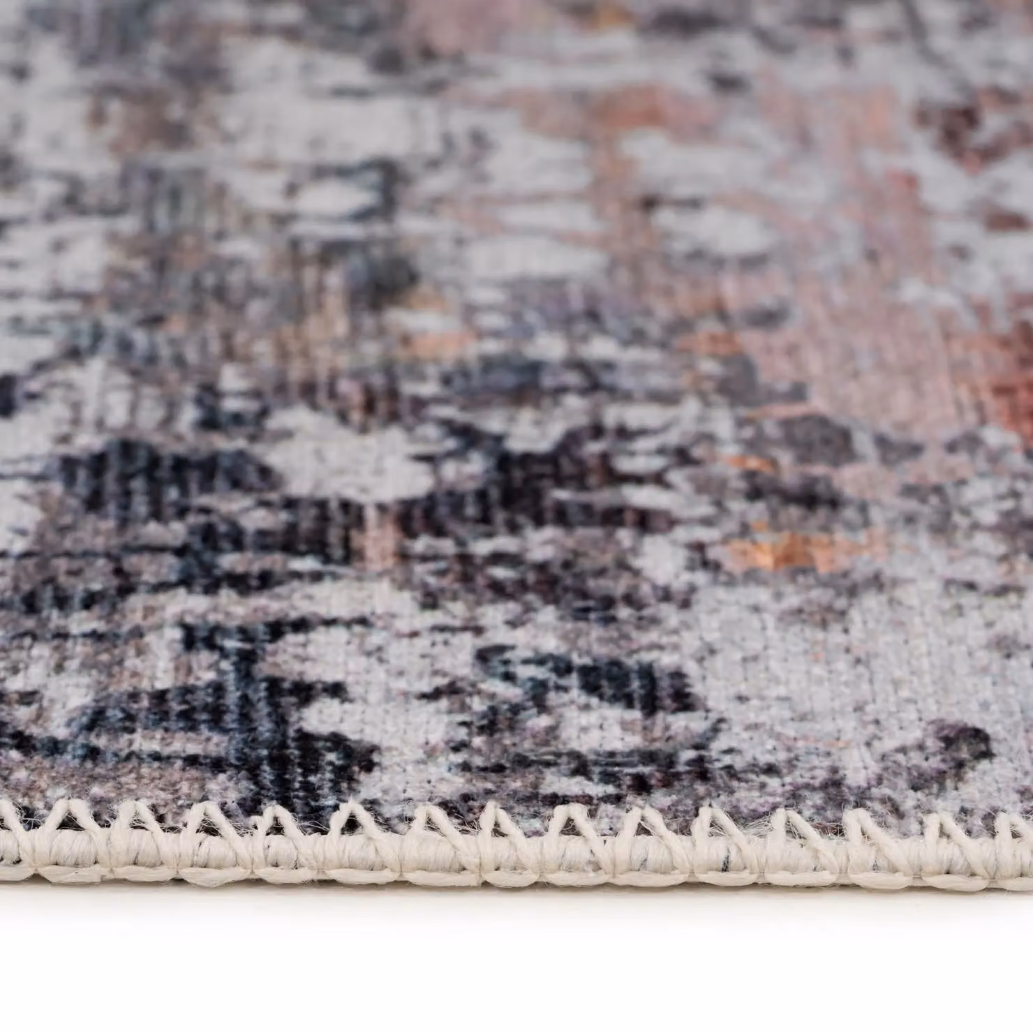 Kukoon Abstract Multicolour Large Area Rug, Washable and Non-Slip, W: 200 cm, D: 290 cm – 3