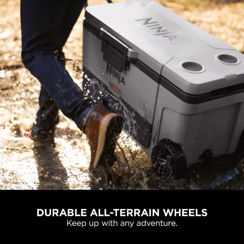 Ninja FrostVault 61L Wheeled Cooler with Dry Zone FB265EUUK in Grey – 4