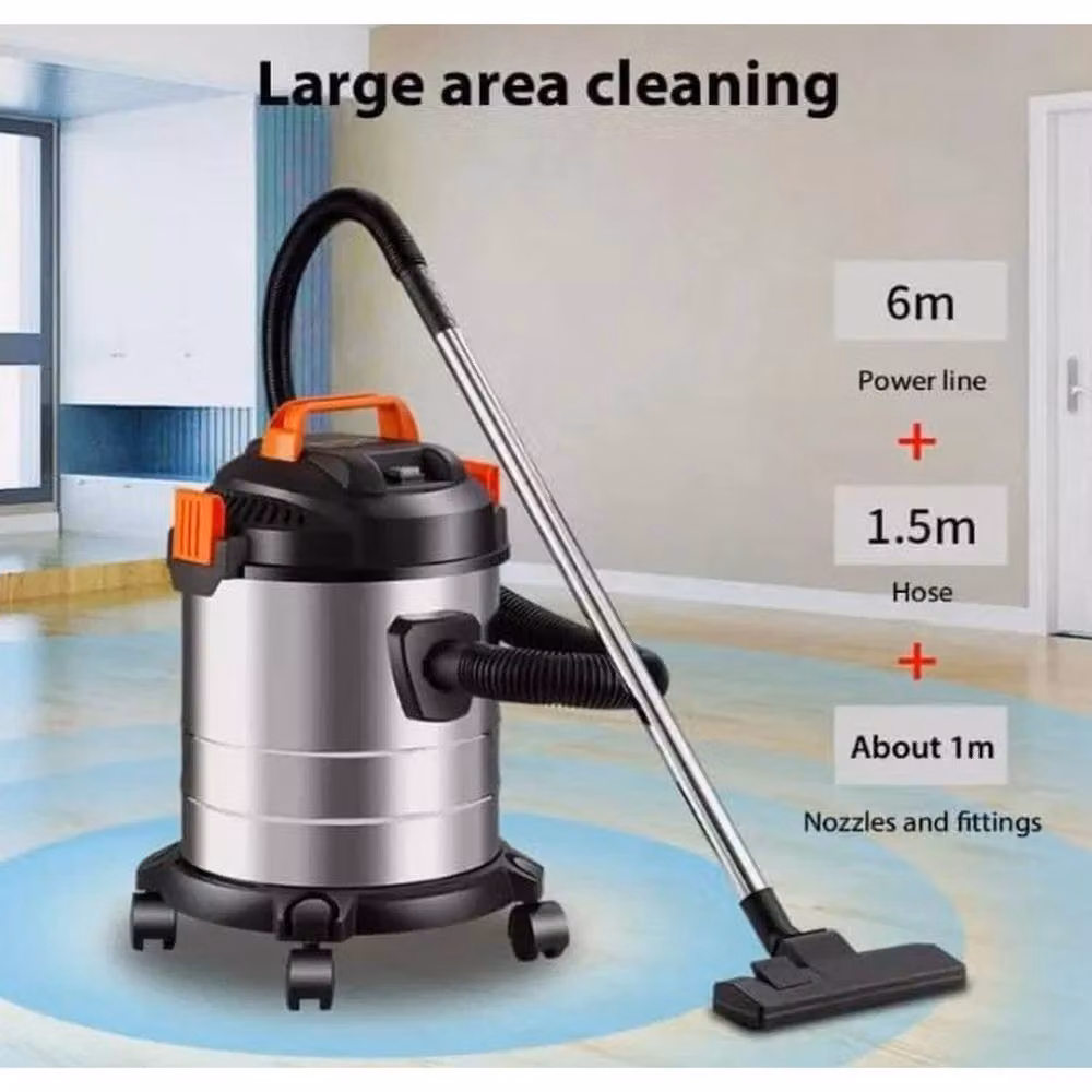 PAWNORA 1500W 20L Wet and Dry Vacuum Cleaner in Silver – 3