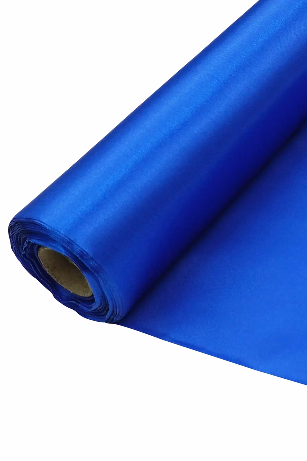 Neel Blue Solid Satin Fabric Roll for Wedding Décor and Drapery, W: 20 cm, H: 29 cm – 2