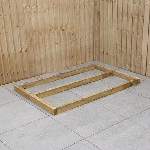 Forest Garden Brown Shed Base for Forest Overlap Sheds, 5 x 3 ft – 2