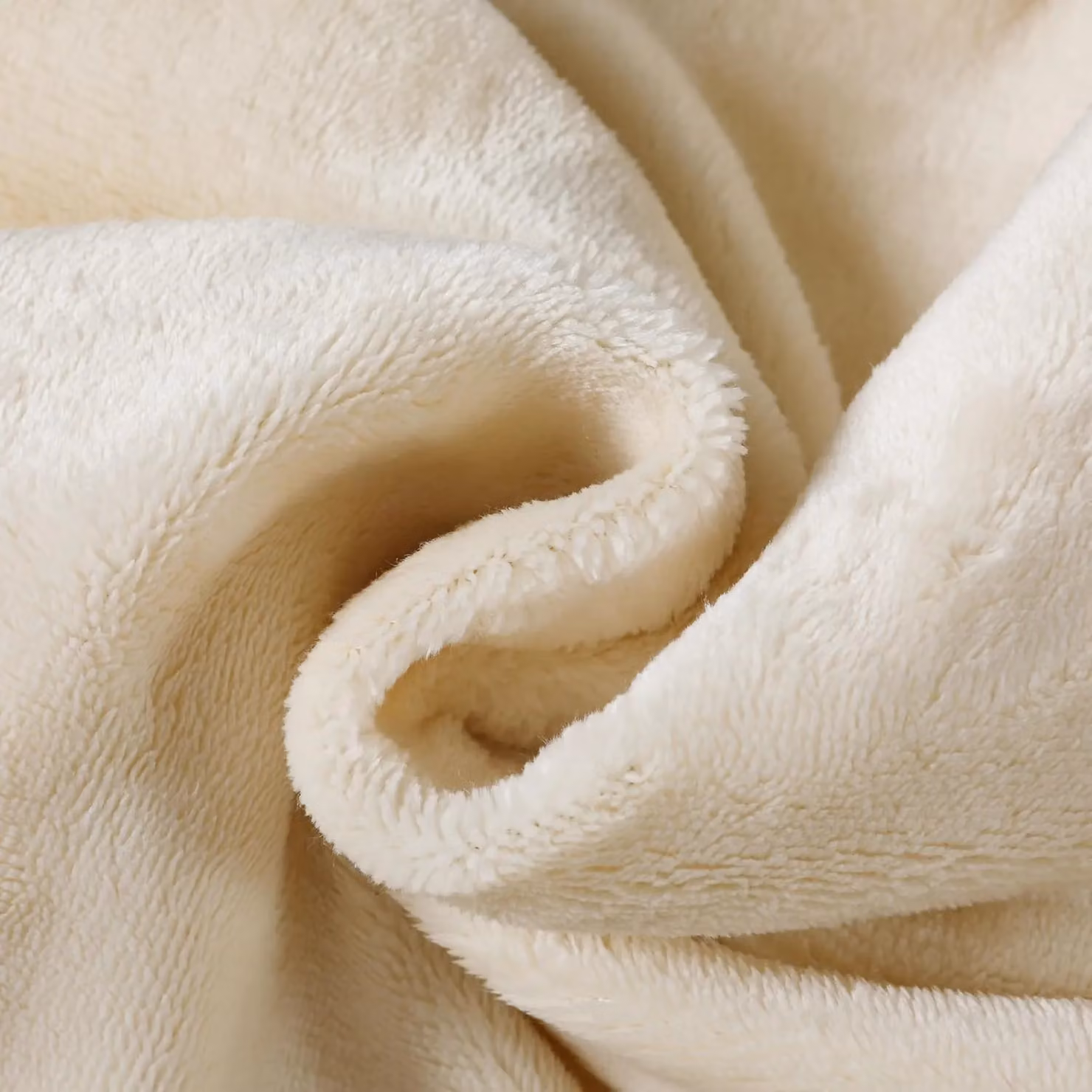 Alecome Electric Heated Fleece Throw Blanket with Remote Control and Timer, Beige, W: 160 cm, D: 130 cm – 2