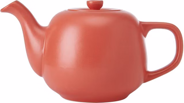 La Cafetière Red Ceramic Stoneware Teapot, 600ml – 3