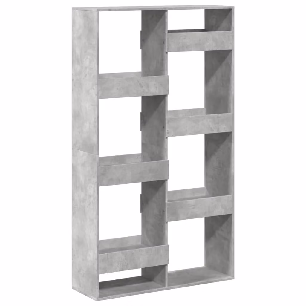Berkfield Home Room Divider in Concrete Grey, W: 100 cm, D: 33 cm, H: 175 cm