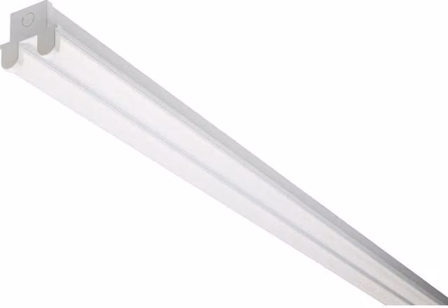 Netlighting Twin Emergency LED Batten, White, 1790mm, 4000K, 60W, IP20