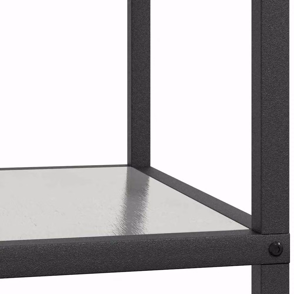 Berkfield Home Silver Stainless Steel Kitchen Storage Shelf – 5