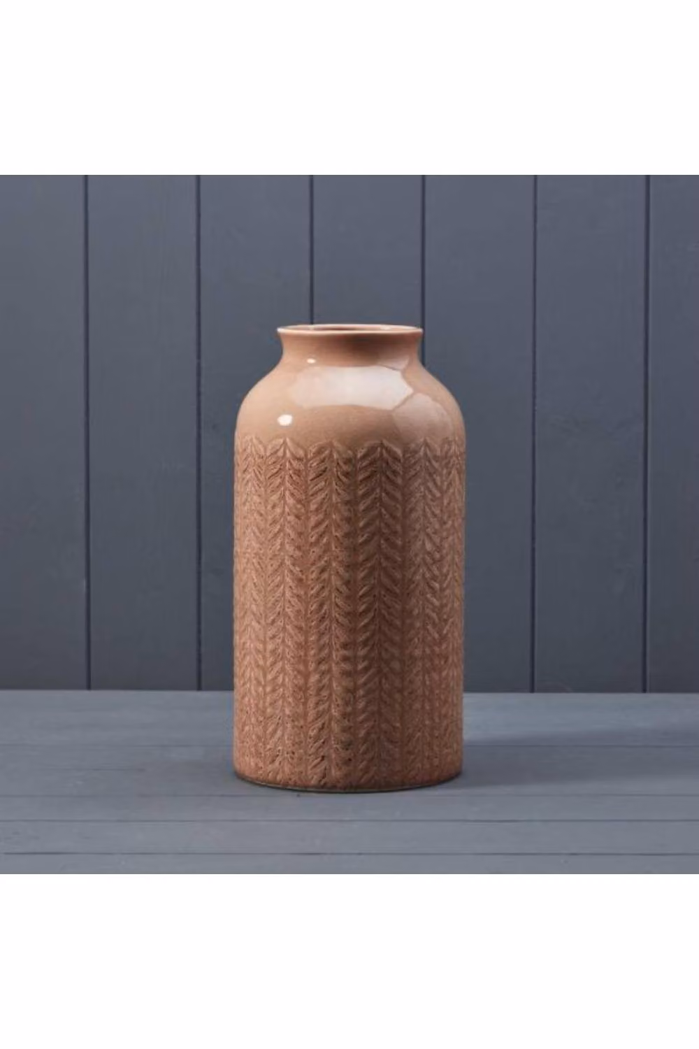 KDMD Pink Ceramic Abstract Tabletop Vase, Height: 30 cm – 2