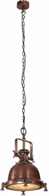 Berkfield Home Copper Aluminium Pendant Lighting, W/D/H: 35 x 35 x 153 cm – 1