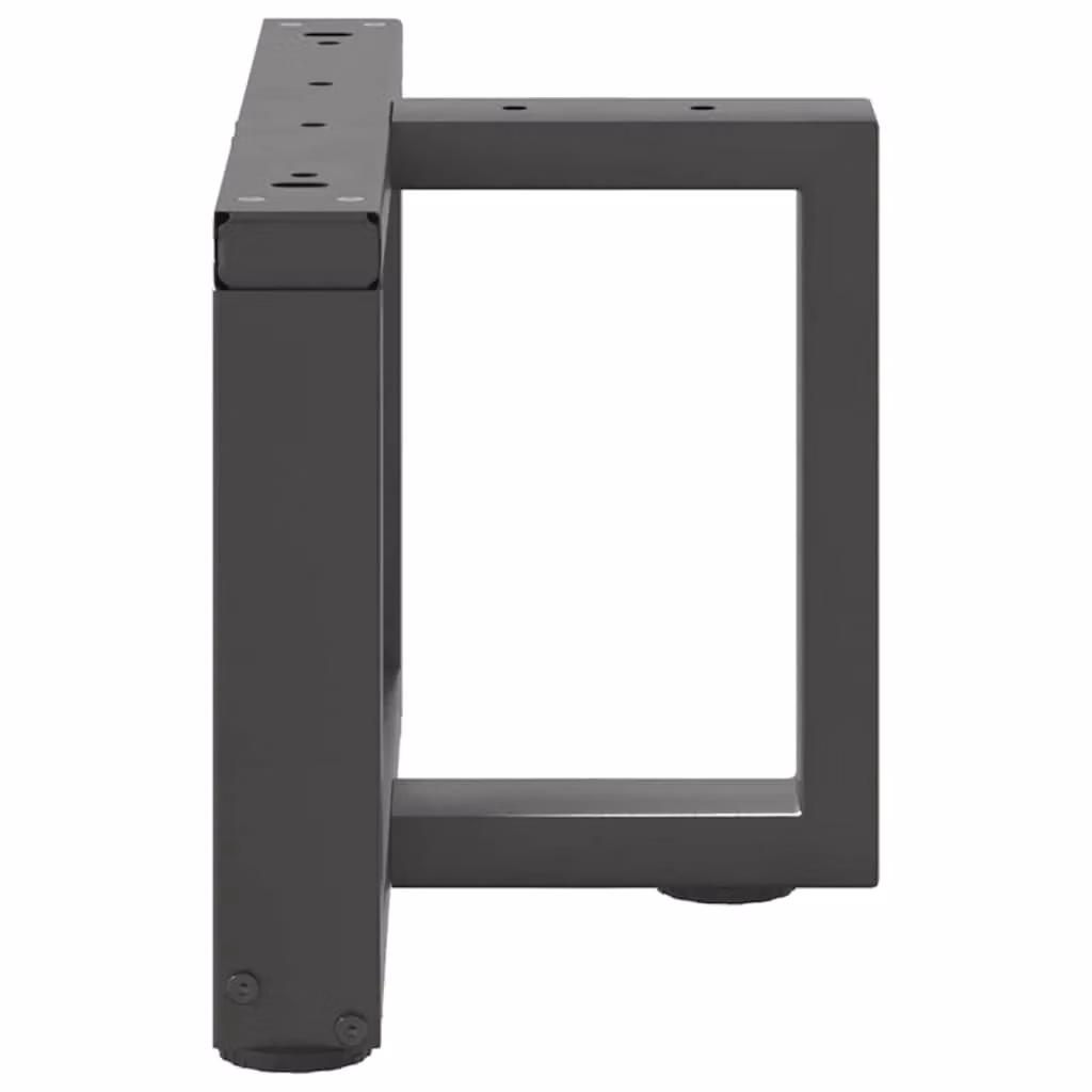 Berkfield Home T-Shaped Coffee Table Legs, 2 Piece Steel Set in Anthracite Black, W: 40 cm, D: 25 cm, H: 30-31 cm – 4