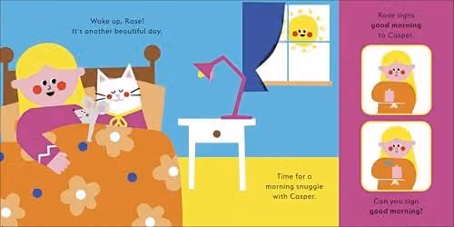 Rose Ayling-Ellis Rose Signs Good Morning! DK Multicolour Board Book – 3